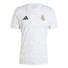 Maglia ufficiale Real Madrid Pre-Match 2024-25 Bianca per Uomo